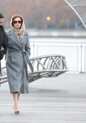 Catherine Zeta Jones On Set of Broken City in New York