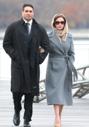 Catherine Zeta Jones On Set of Broken City in New York