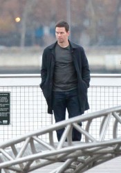 Catherine Zeta Jones On Set of Broken City in New York