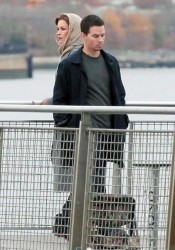 Catherine Zeta Jones On Set of Broken City in New York