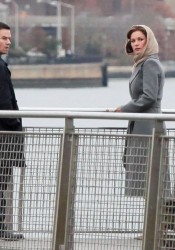 Catherine Zeta Jones On Set of Broken City in New York