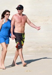 Cindy Crawford on the Beach in Los Cabos