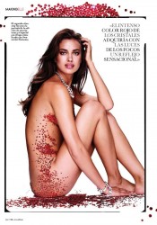 Irina Shayk Hot for Elle Magazine Spain December 2011
