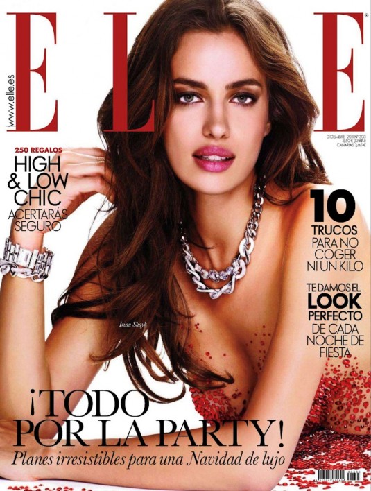 Irina Shayk Hot for Elle Magazine Spain December 2011