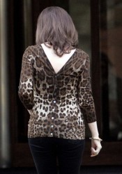 Kylie Minogue Arriving at Abbey Road Studios in London