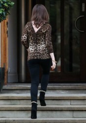 Kylie Minogue Arriving at Abbey Road Studios in London