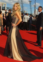 Kylie Minogue and Delta Goodrem Arrives ARIA Awards In Sydney