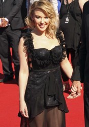 Kylie Minogue and Delta Goodrem Arrives ARIA Awards In Sydney