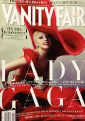 Lady Gaga Covers Vanity Fair Magazine January 2012 Issue