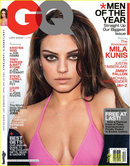 Mila Kunis Covers GQ Magazine December 2011 Issue