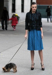 Miranda Kerr Photoshoot for David Jones in New York
