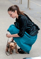 Miranda Kerr Photoshoot for David Jones in New York