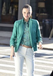 Miranda Kerr Photoshoot for David Jones in New York