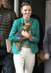 Miranda Kerr Photoshoot for David Jones in New York