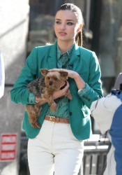 Miranda Kerr Photoshoot for David Jones in New York