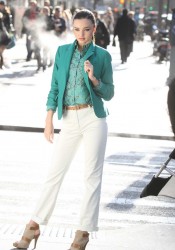 Miranda Kerr Photoshoot for David Jones in New York