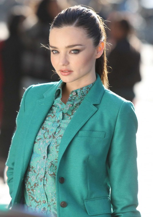 Miranda Kerr Photoshoot for David Jones in New York