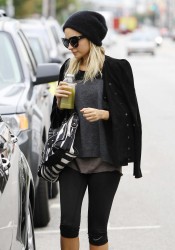 Nicole Richie Leave the Gym in Studio City