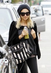 Nicole Richie Leave the Gym in Studio City