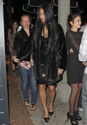 Nicole Scherzinger at Club Greystone Manor in LA