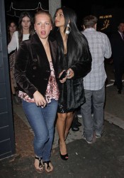 Nicole Scherzinger at Club Greystone Manor in LA
