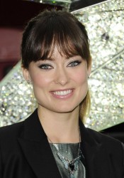 Olivia Wilde Unveils The Swarovski Star In Rockefeller Center