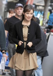 Olivia Wilde on Set of The Longest Week
