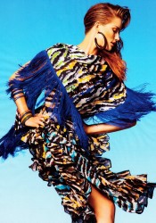 Rosie Huntington-Whiteley - Harper's Bazaar Magazine US December 2011
