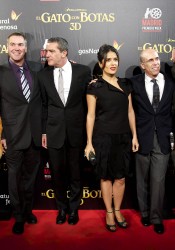 Salma Hayek at Puss In Boots Premiere in Madrid