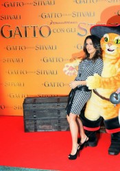 Salma Hayek at Puss In Boots Premiere In Rome