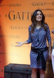 Salma Hayek at Puss In Boots Premiere In Rome