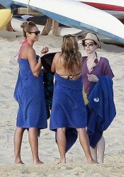 Stacy Keibler Having Fun At The Beach In Cabo San Lucas