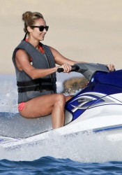 Stacy Keibler Having Fun At The Beach In Cabo San Lucas