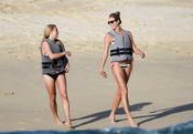 Stacy Keibler Having Fun At The Beach In Cabo San Lucas