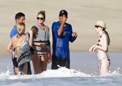 Stacy Keibler Having Fun At The Beach In Cabo San Lucas