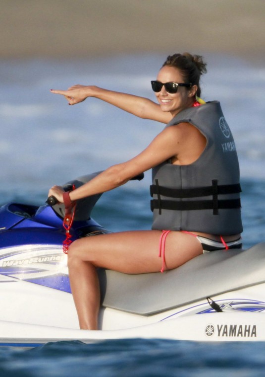 Stacy Keibler Having Fun At The Beach In Cabo San Lucas