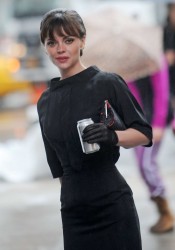 Christina Ricci Looks Good On Set of Pan Am in New York