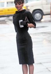 Christina Ricci Looks Good On Set of Pan Am in New York