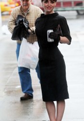 Christina Ricci Looks Good On Set of Pan Am in New York