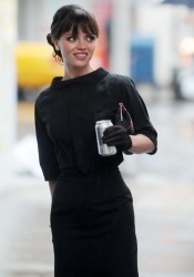 Christina Ricci Looks Good On Set of Pan Am in New York
