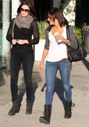 Emily Blunt with Friend Heading to Lunch in Los Angeles