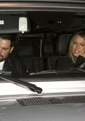 Hilary Duff at Mastro's Steakhouse in Beverly Hills