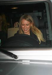 Hilary Duff at Mastro's Steakhouse in Beverly Hills