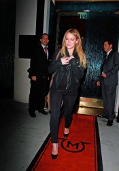 Hilary Duff at Mastro's Steakhouse in Beverly Hills