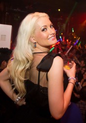Holly Madison at Surrender Nightclub in Las Vegas