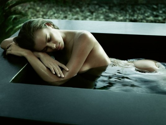 Irina Shayk Germaine De Capucini Skincare Photoshoot