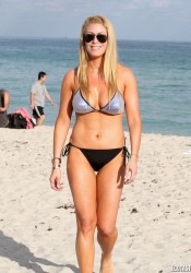 Jill Martin Shows Her Hot Bikini Body in Miami Beach