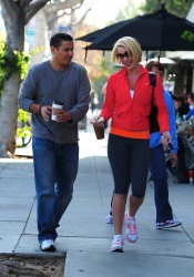 Katherine Heigl Leaving Bungalow Cafe in Los Angeles