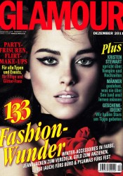 Kristen Stewart Covers Glamour Germany December 2011