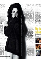 Kristen Stewart Covers Glamour Germany December 2011
